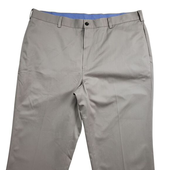 Brooks Brothers Lightweight Advantage Chino Clark Pants Mens 38x30 Beige - Picture 2 of 8